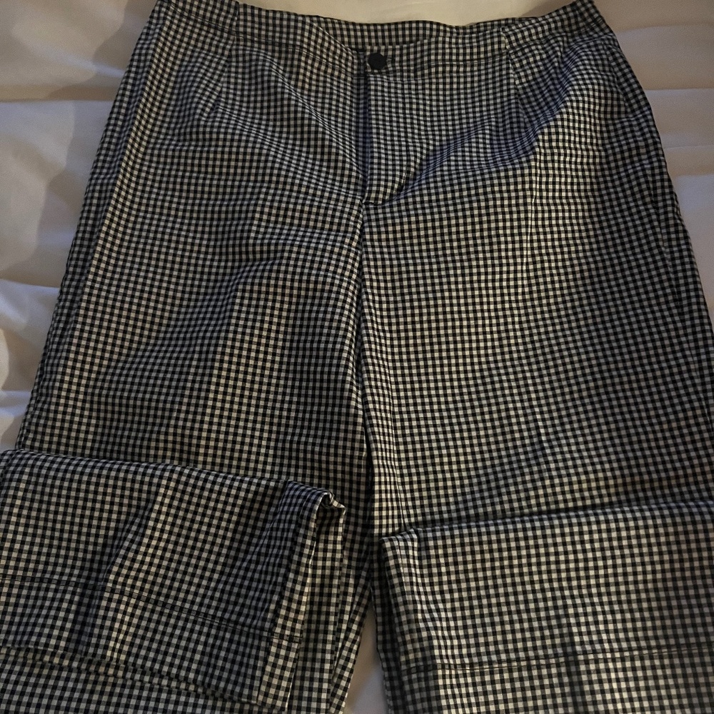 Gingham Trousers - image 1